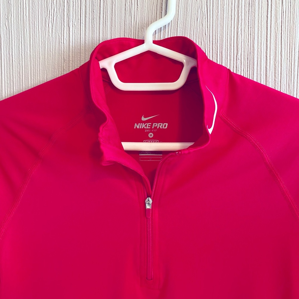 Nike Pro quarter zip up
